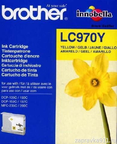 Картридж Brother LС970Y (yellow)