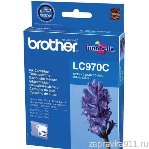 Картридж Brother LС970C (cyan)