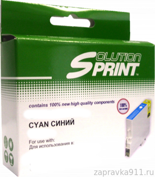 Струйный картридж Epson T0482 Cyan (C13T04824010)