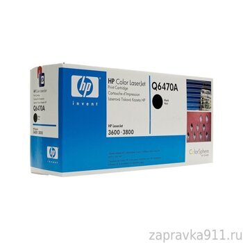 Лазерный картридж HP-Q6470A Bk