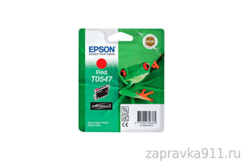 Картридж Epson T0547 (C13T05474010) Red для Epson Stylus Photo R800/R1800