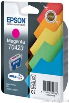 Картридж Epson T0423 (C13) Magenta