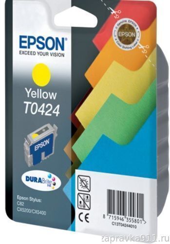 Картридж Epson T0424 (C13) Yellow